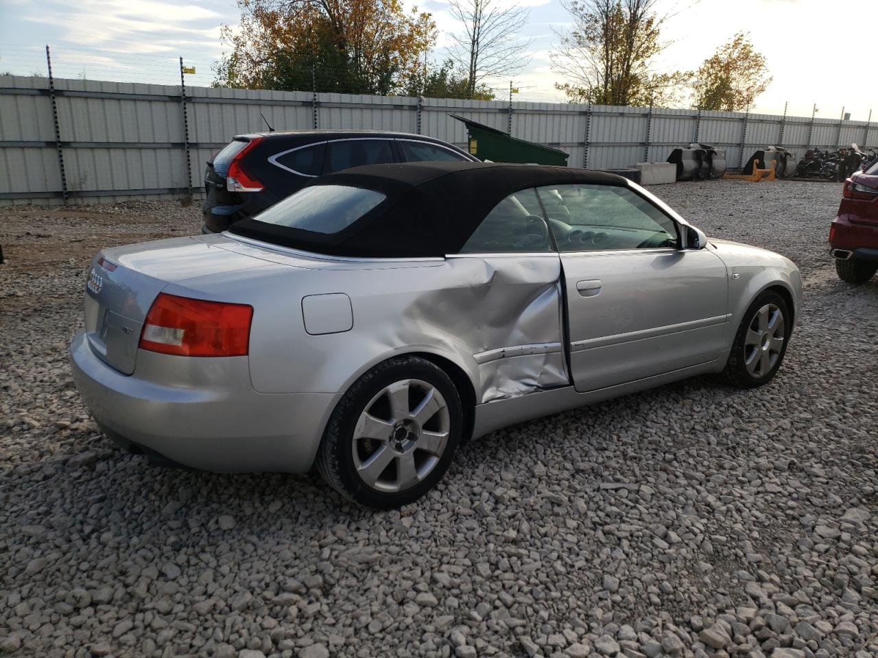 Lot #2167118311 2003 AUDI A4 1.8 CAB