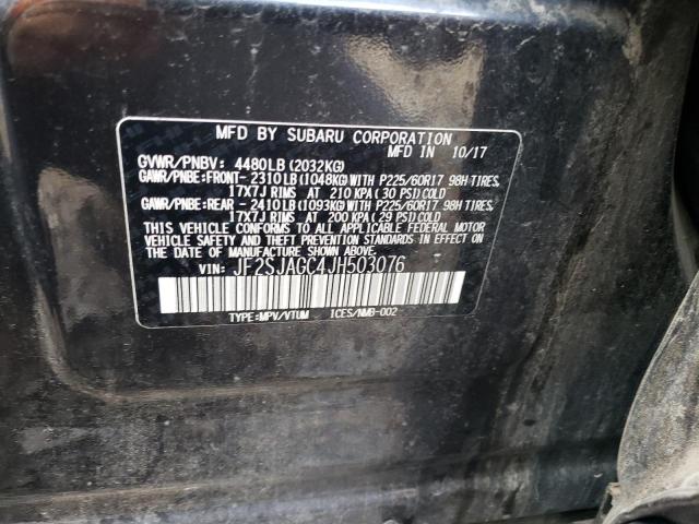 JF2SJAGC4JH503076 Subaru Forester 2.5i Premium