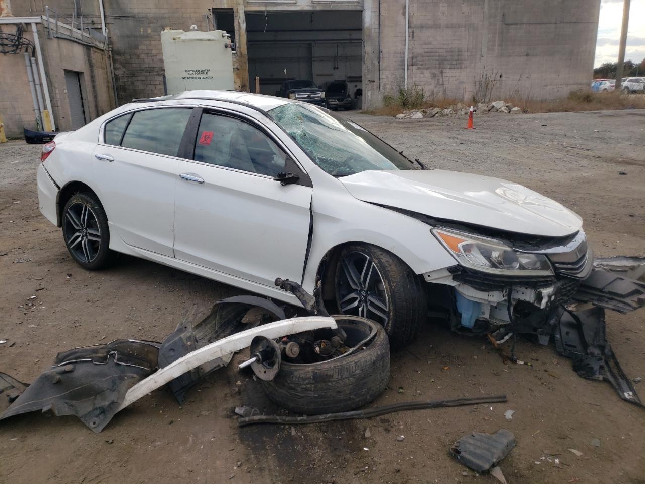 Lot #2715683773 2017 HONDA ACCORD SPO