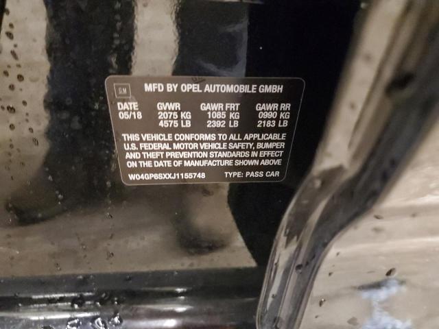 2018 BUICK REGAL ESSE W04GP6SXXJ1155748