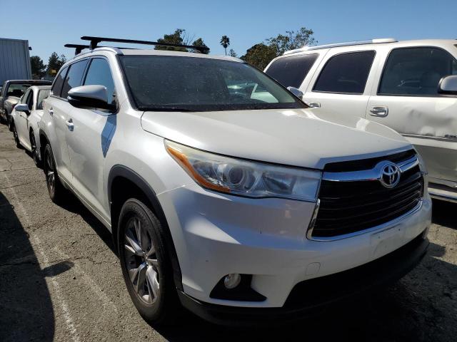 VIN 5TDJKRFHXES037187 2014 Toyota Highlander, Xle no.4