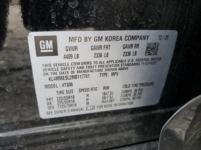 KL4MMESL2MB117741 Buick Encore GX 13