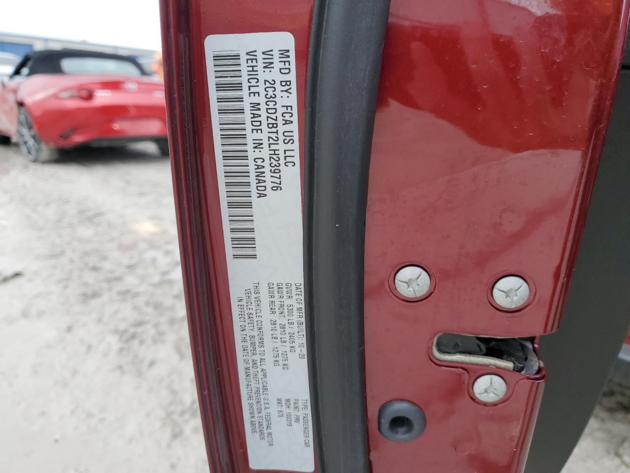 Lot #2193285810 2020 DODGE CHALLENGER