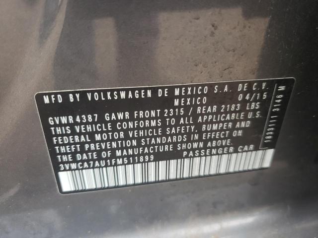 2015 VOLKSWAGEN GOLF SPORT - 3VWCA7AU1FM511899