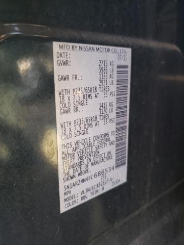 5N1AR2MM4FC686534 Nissan Pathfinder S