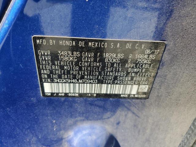 3HGGK5H48JM709403 Honda FIT LX