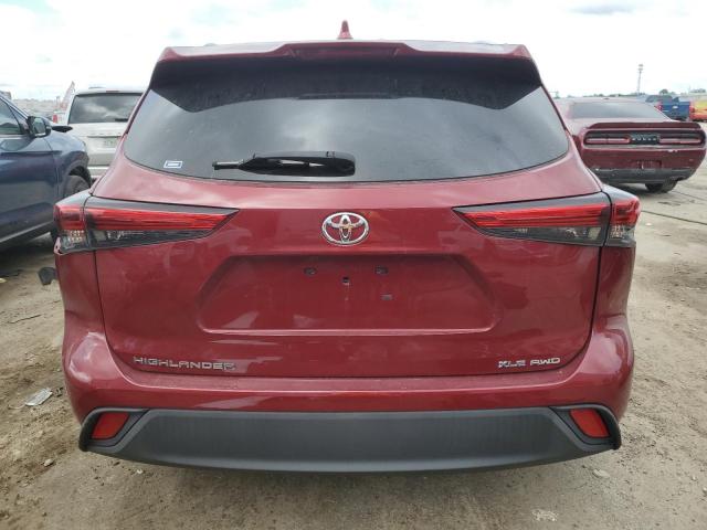 VIN 5TDGZRBH8MS058680 2021 Toyota Highlander, Xle no.6