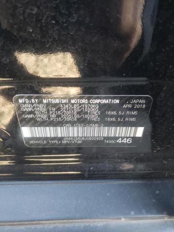 2018 MITSUBISHI RVR SE JA4AJ3AU6JU602829