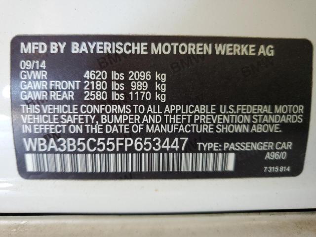WBA3B5C55FP653447 BMW 328 Xi Sulev