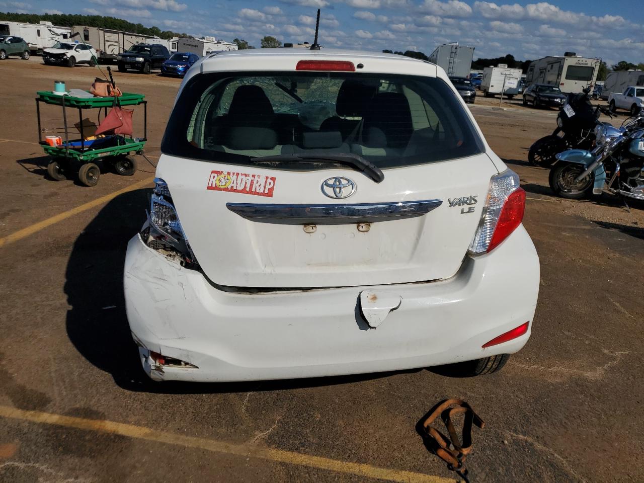 2013 Toyota Yaris vin: JTDJTUD35DD559047