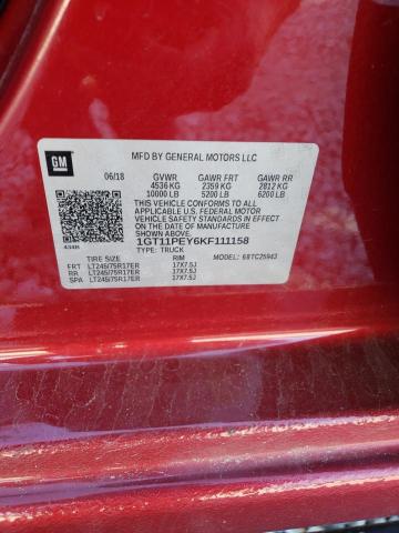 2019 GMC SIERRA C25 1GT11PEY6KF111158