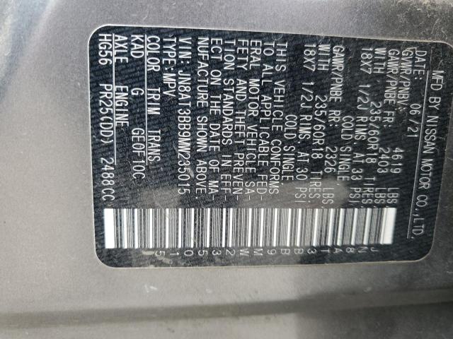 JN8AT3BB9MW235015 NISSAN ROGUE 2021