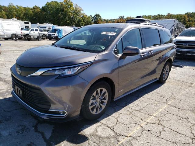 2021 TOYOTA SIENNA XLE for Sale | MO - SPRINGFIELD | Wed. Nov 22, 2023 ...