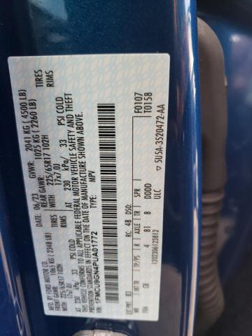 2023 FORD ESCAPE ACT 1FMCU9GN4PUA01772