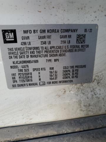 KL4CJASM8NB541609 Buick Encore PRE 12