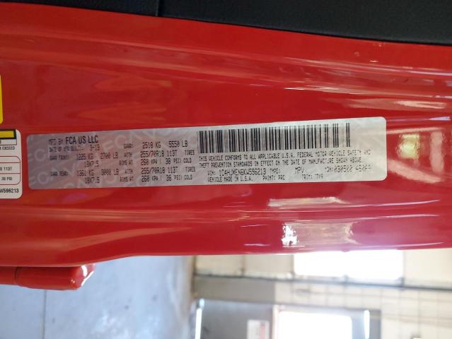 1C4HJXEN6KW596213 Jeep Wrangler Unlimited Sahara