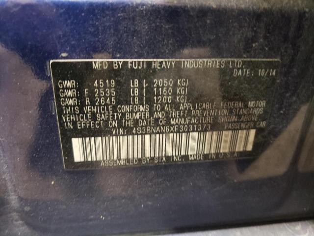 4S3BNAN6XF3031373 Subaru Legacy 2.5i Limited