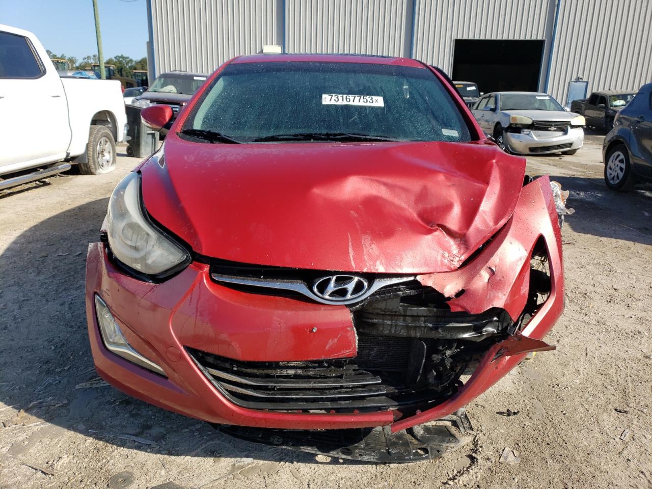 KMHDH4AH5EU204178 2014 Hyundai Elantra Se