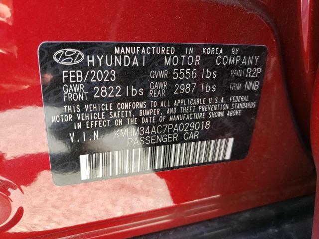 2023 HYUNDAI IONIQ 6 SE - KMHM34AC7PA029018