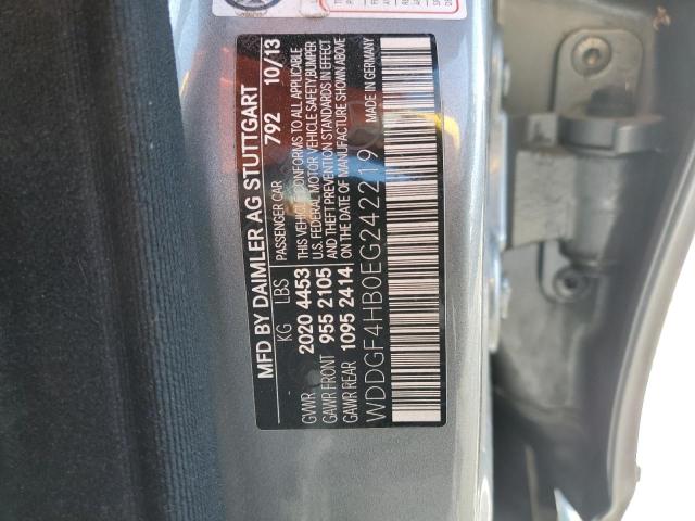WDDGF4HB0EG242219 Mercedes-Benz C 250