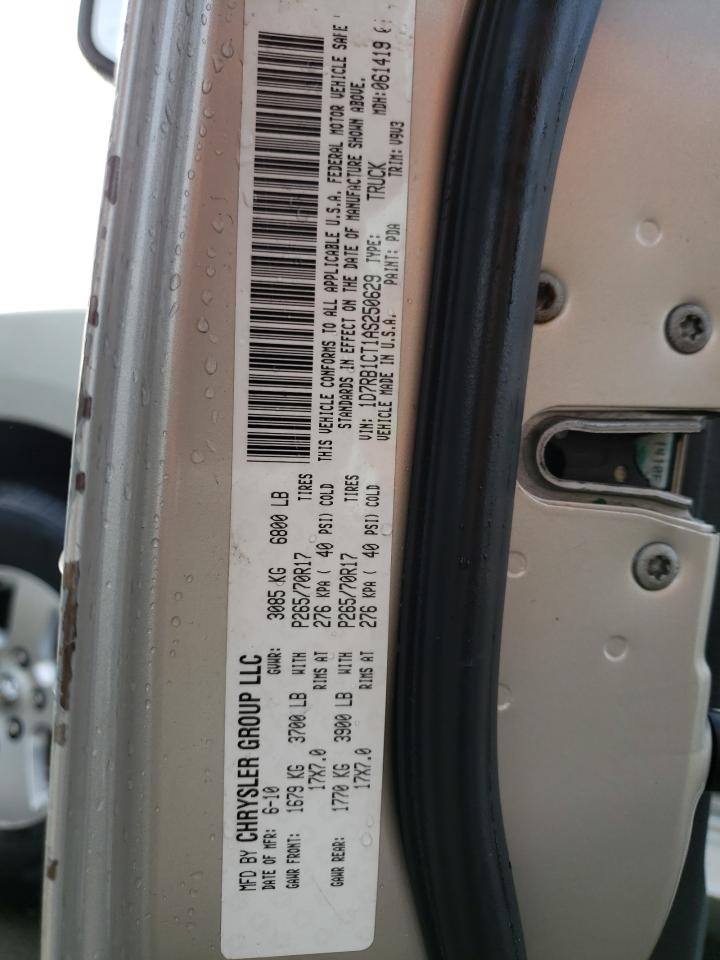 1D7RB1CT1AS250629 2010 Dodge Ram 1500