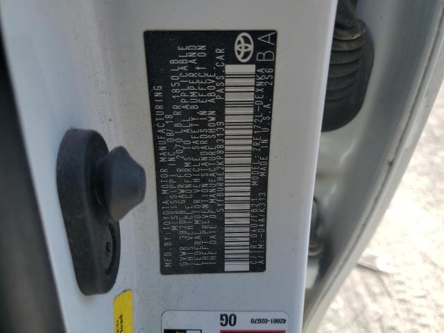 2019 TOYOTA COROLLA L - 5YFBURHE2KP883139