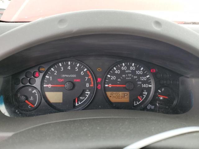 5N1AN0NW5EN815013 Nissan XTERRA X