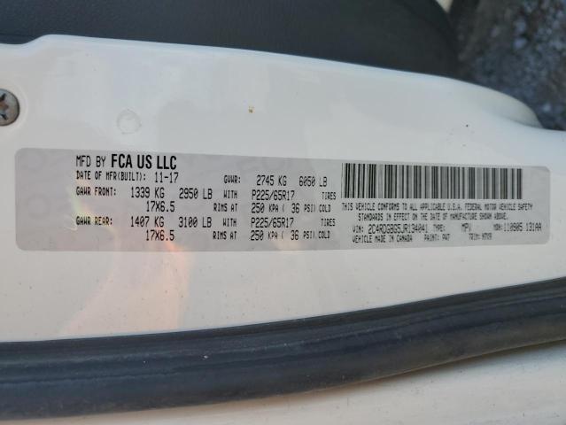 2C4RDGBG5JR134041 Dodge Grand Caravan Se