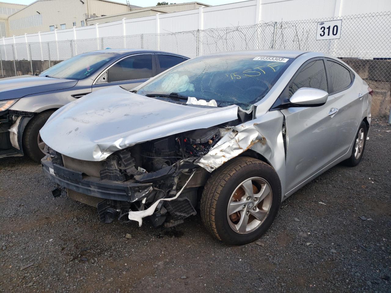 2015 Hyundai Elantra Se vin: 5NPDH4AE3FH580772