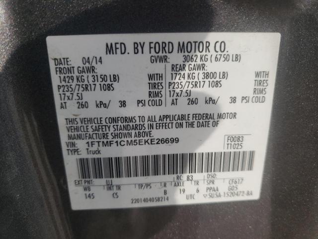 1FTMF1CM5EKE26699 | 2014 FORD F150