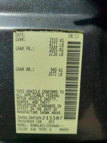 2014 NISSAN ALTIMA 2.5 #2201027473