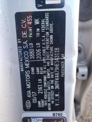 3KPFK4A79HE143118 KIA FORTE LX