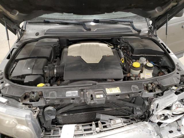 SALSH23428A120991 Auction: COPART Lot: 73895583 Location: VT - RUTLAND SALSH23428A120991 LAND ROVER RANGEROVER 2008 GRAY Photo 12