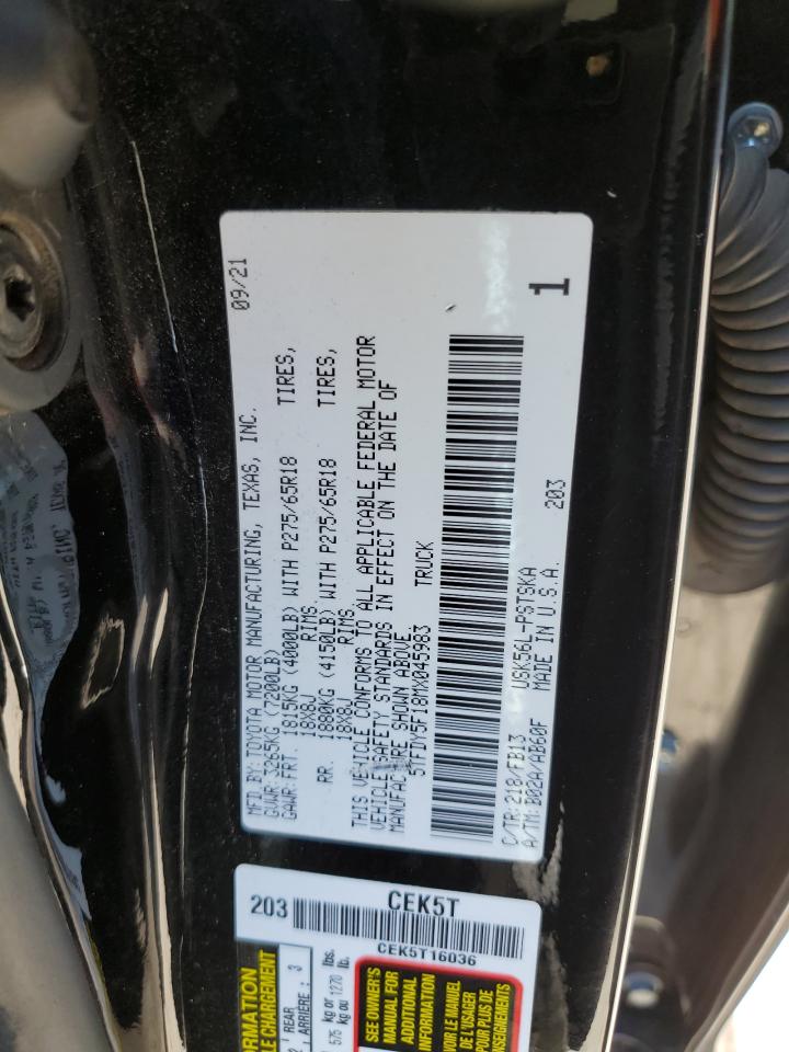 5TFDY5F18MX045983 TOYOTA TUNDRA 2021