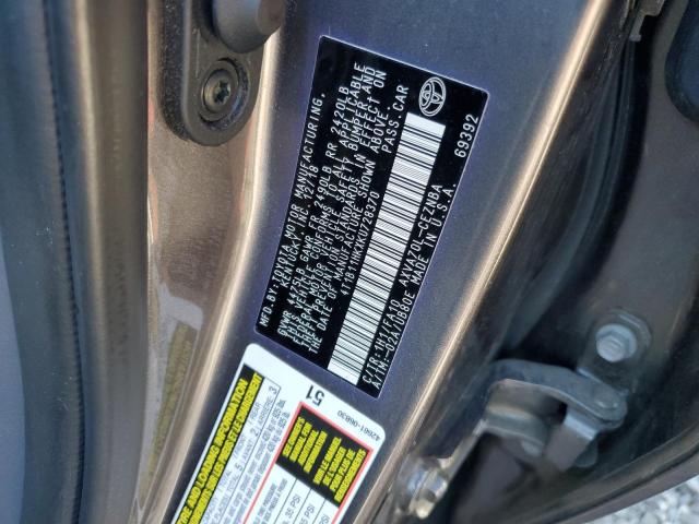 2019 TOYOTA CAMRY L - 4T1B11HKXKU728370