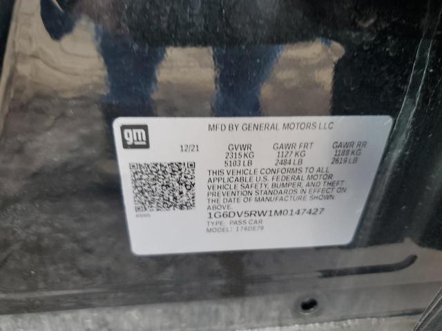 2021 CADILLAC CT5-V - 1G6DV5RW1M0147427
