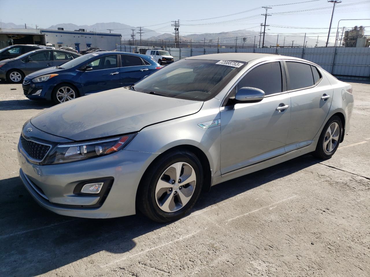 2014 Kia Optima Hybrid vin: KNAGM4AD4E5075240