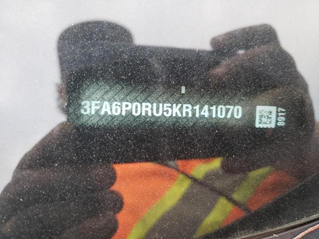 3FA6P0RU5KR141070 2019 FORD FUSION, photo no. 12