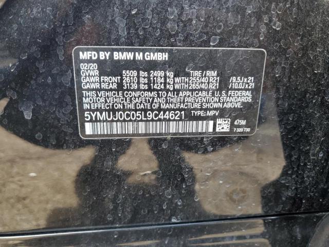 5YMUJ0C05L9C44621 BMW X4 M COMPE 9