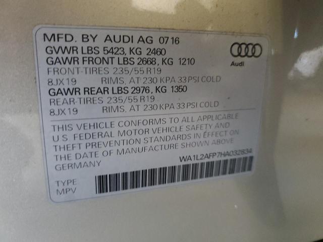 VIN WA1L2AFP7HA032834 2017 Audi Q5, Premium Plus no.13