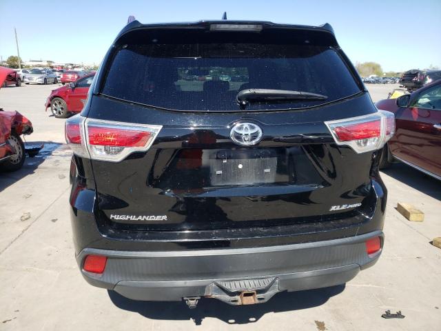 VIN 5TDJKRFH7ES034988 2014 Toyota Highlander, Xle no.6