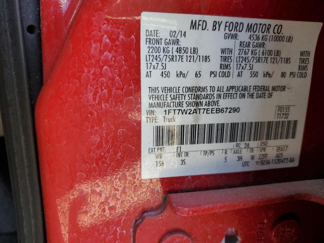 1FT7W2AT7EEB67290 Ford F250 Super Duty