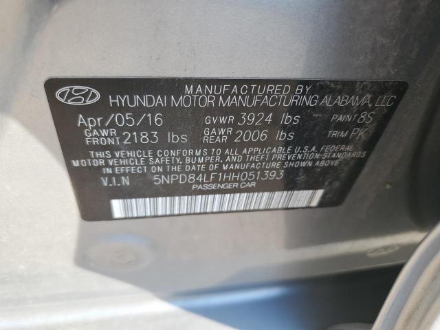 2017 HYUNDAI ELANTRA SE - 5NPD84LF1HH051393