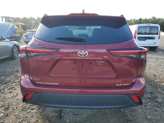 VIN 5TDGZRBH3MS105775 2021 Toyota Highlander, Xle no.6