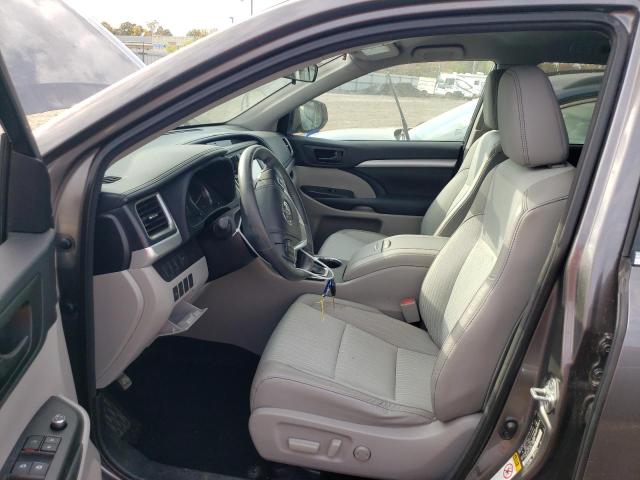  TOYOTA HIGHLANDER 2015 Сірий