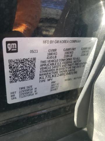 2024 CHEVROLET TRAX ACTIV KL77LKE24RC040196