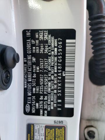 5XYKT4A68FG659067 KIA SORENTO LX