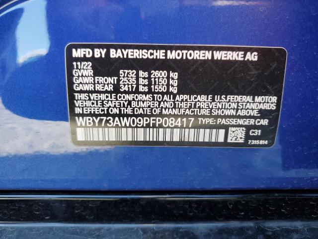 2023 BMW I4 EDRIVE4 - WBY73AW09PFP08417