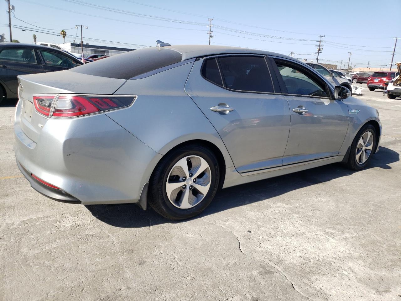 2014 Kia Optima Hybrid vin: KNAGM4AD4E5075240