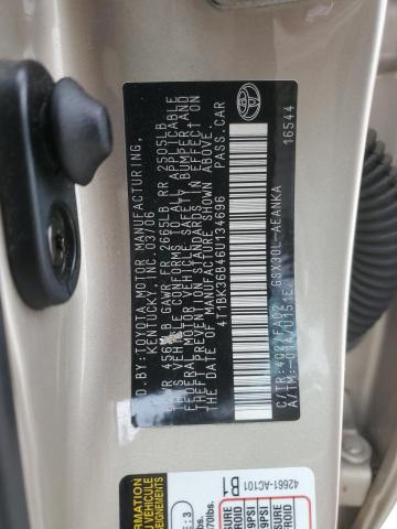 2006 Toyota Avalon Xl VIN: 4T1BK36B46U134696 Lot: 67933453